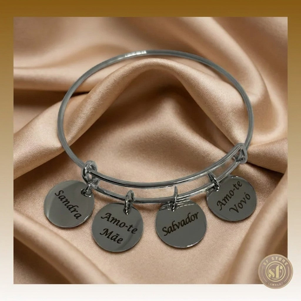 Pulseira personalizada Infinity Simply