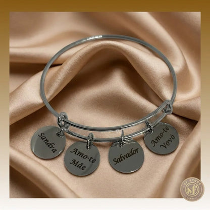 Pulseira personalizada Infinity Simply