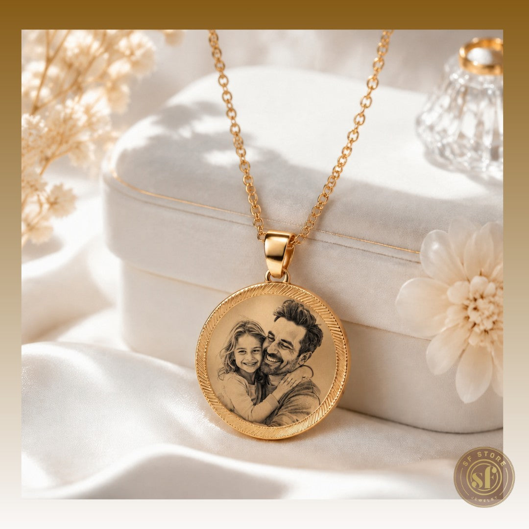 Colar Personalizado Borda Ranhurada