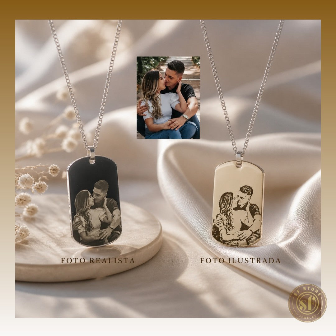 Colar personalizado Identidade Singular