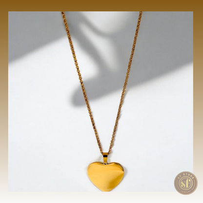 Colar personalizado Love Memory (Coração 3 cm)
