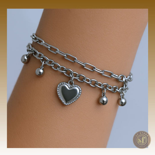 Pulseira Dual Charm
