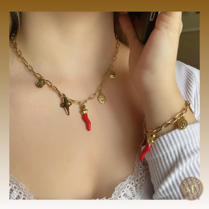 Colar Summer (pendente pimentinha)