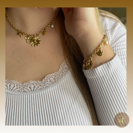 Pulseira Summer (pendente flor)